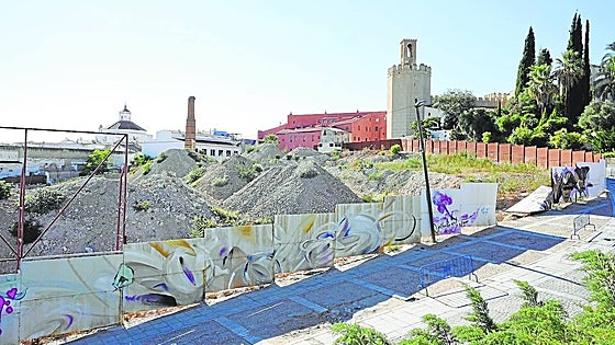La obra del Campillo de Badajoz se detiene para revisar el proyecto por la dureza del terreno