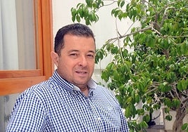 Juan Antonio Barrios, alcalde de Fuente del Maestre, en una imagen de archivo.