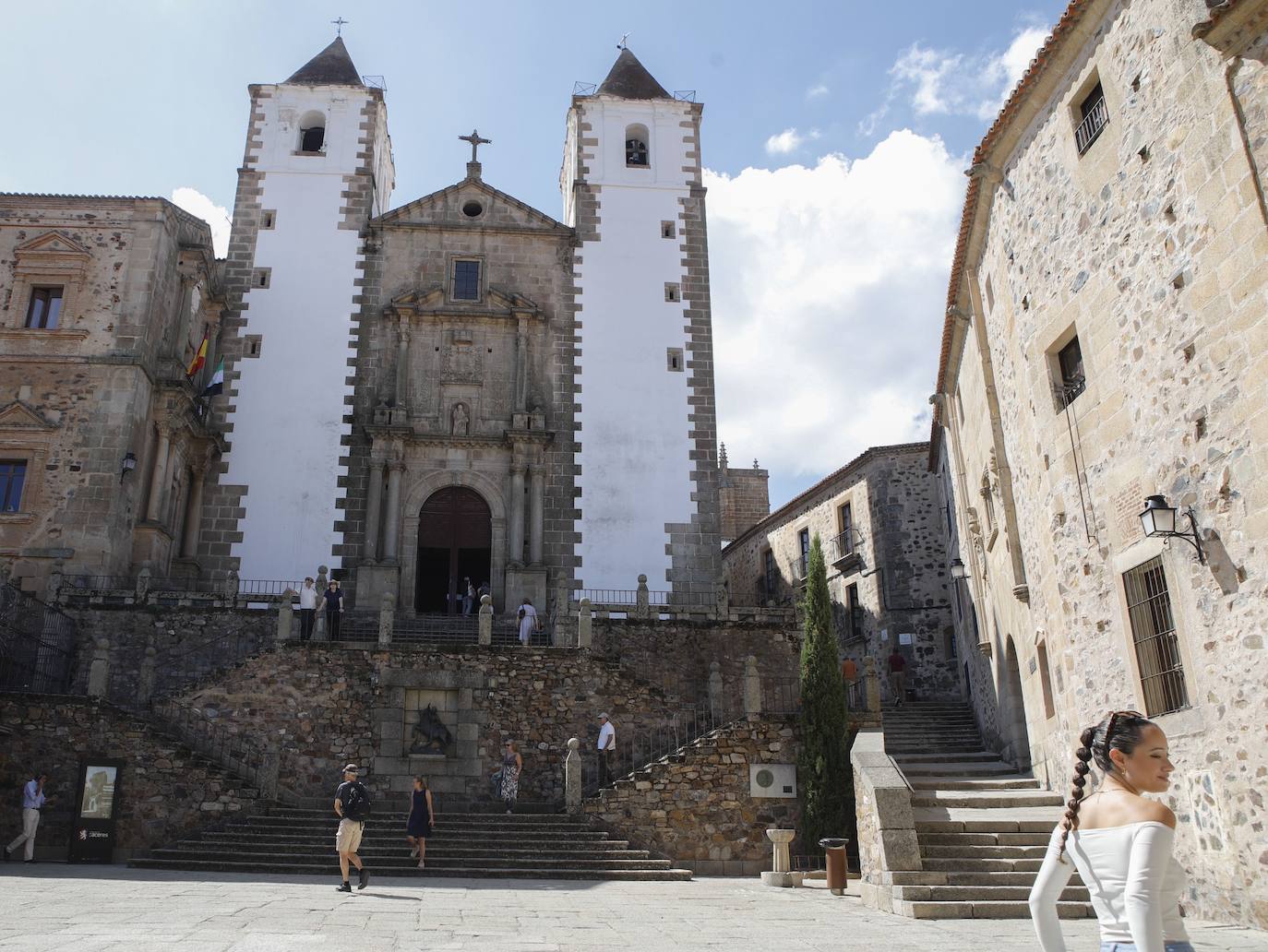 Imagen actual de la Plaza de San Jorge.