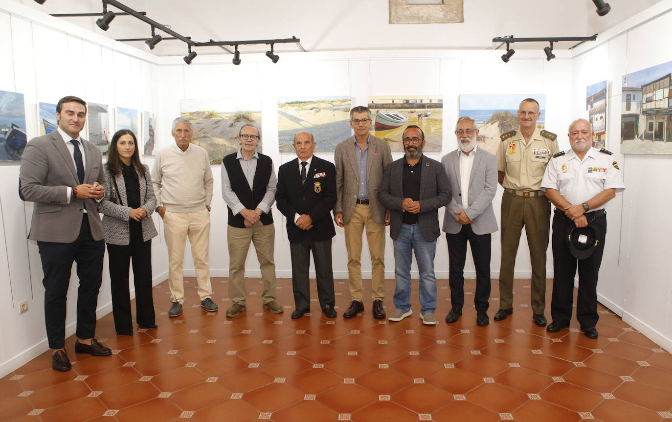 Muestra pictórica de la Real Hermandad de Veteranos de las Fuerzas Armadas y de la Guardia Civil de Cáceres