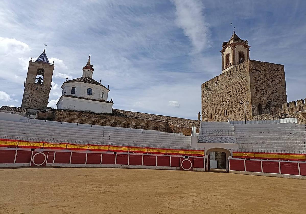 Plaza de toros de Fregenal de la Sierra.