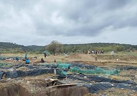Excavaciones en la ciudad árabe de Romangordo