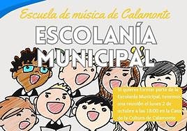 Reunión informativa para la Escolanía Municipal