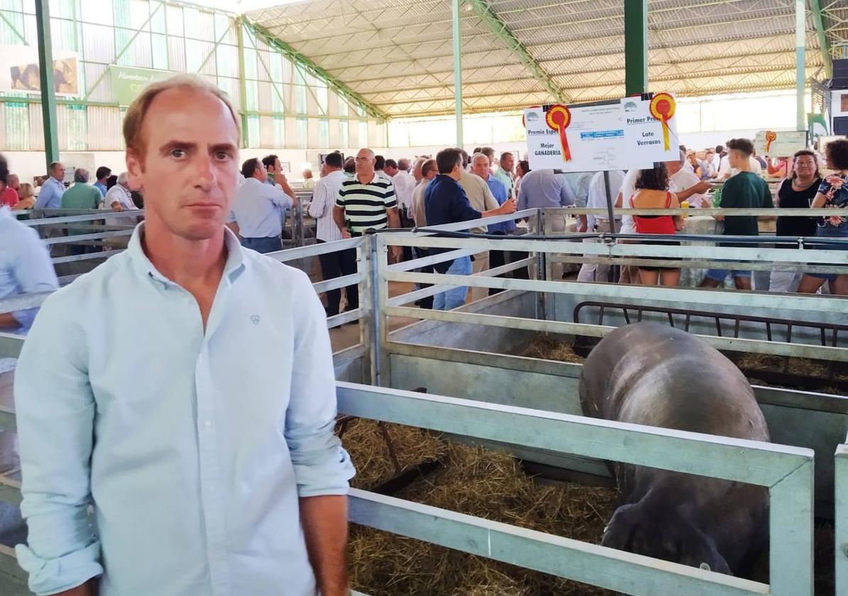 Jaime Hidalgo Ruiz se ha alzado en Zafra con el premio especial a la Mejor Ganadería.