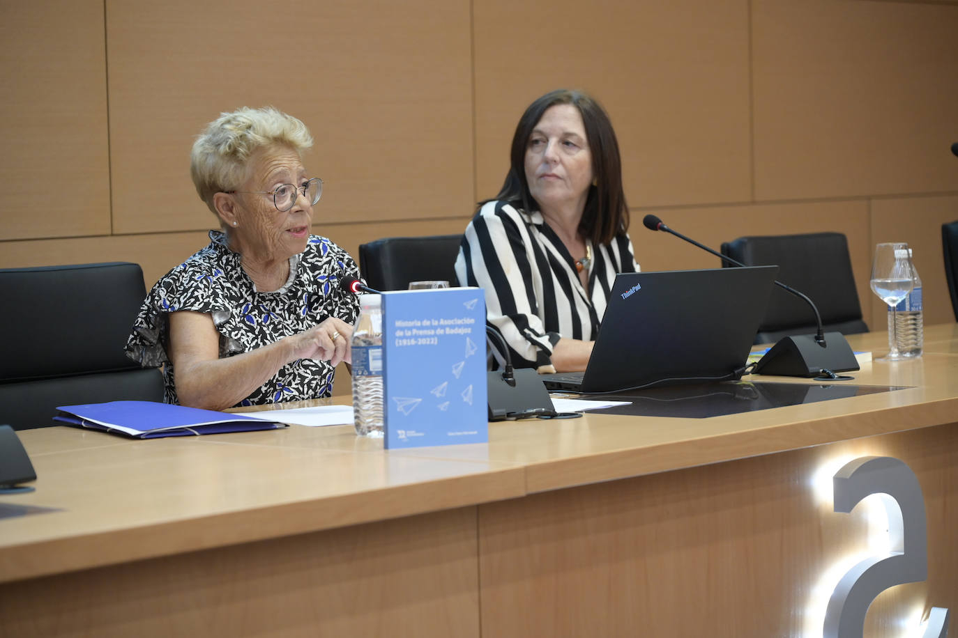Presentación del libro sobre la Asociación de la Prensa.