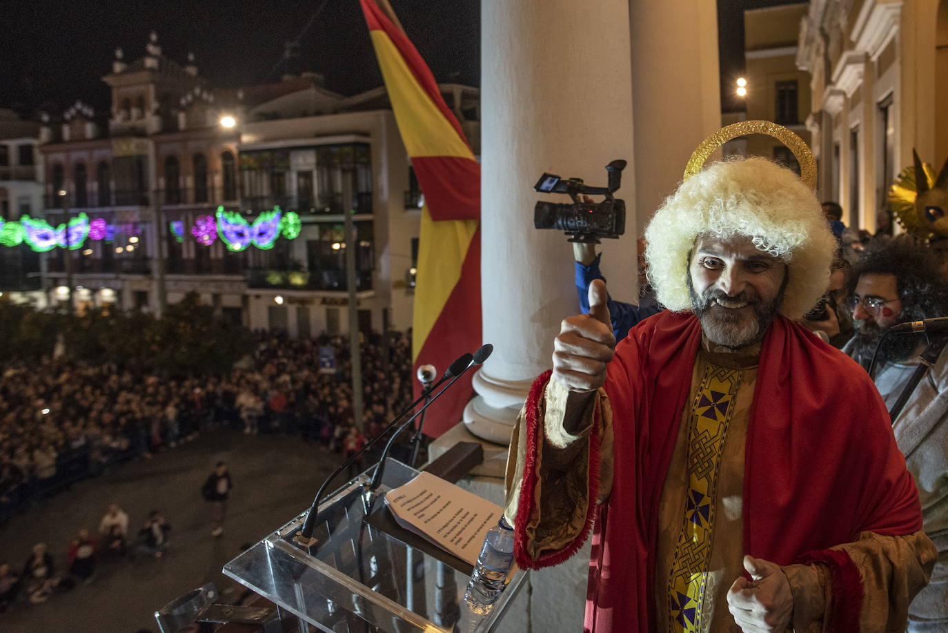 Pregoneros del Carnaval de Badajoz a lo largo de los años