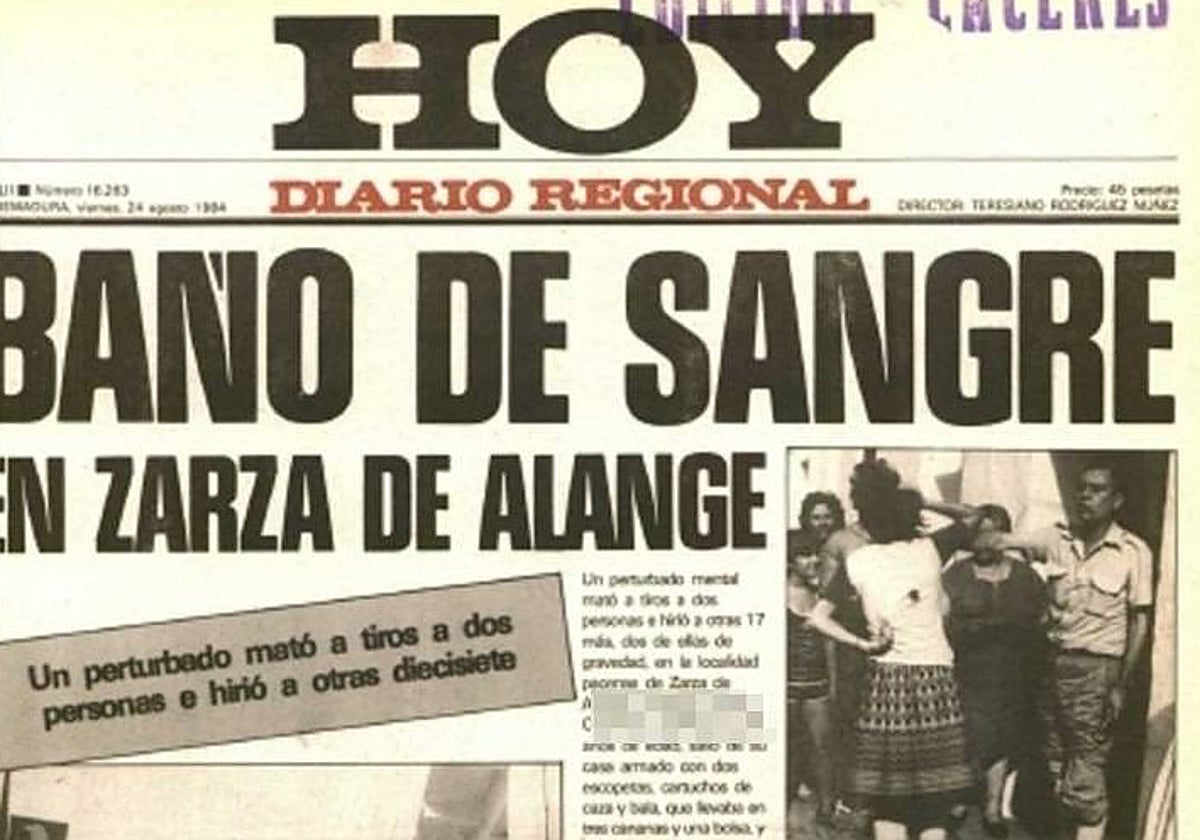 Portada de HOY tras la tragedia.