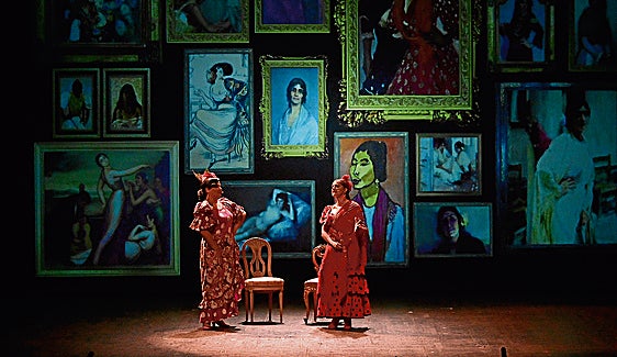 Lisistrata Montoya se representó el jueves en el Teatro López de Ayala.