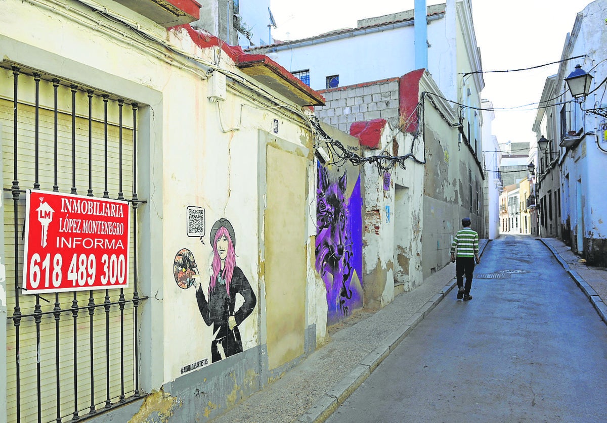 Casa en venta en una de las calles del Casco Antiguo.