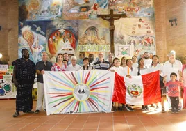 La parroquia Virgen de Guadalupe, siempre acogedora con los migrantes, celebró la 37 edición de los actos del Día de la Hispanidad.