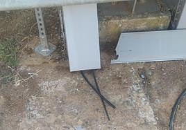 El robo de cobre impide regar a los agricultores de Peraleda de la Mata