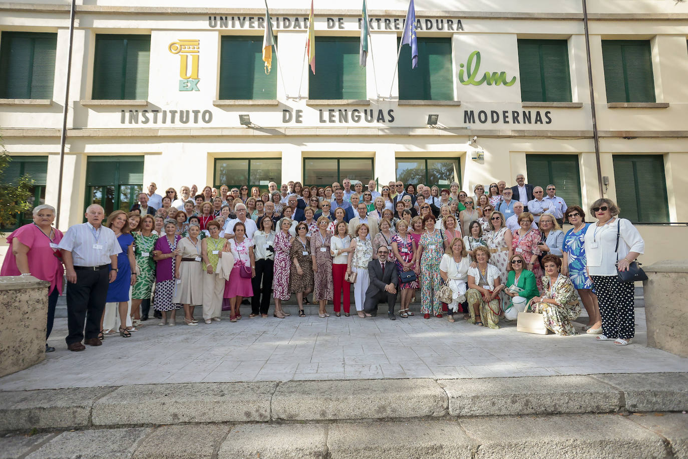 La promoción 1970/73 de Magisterio de la UEx celebró el pasado sábado su 50 aniversario.