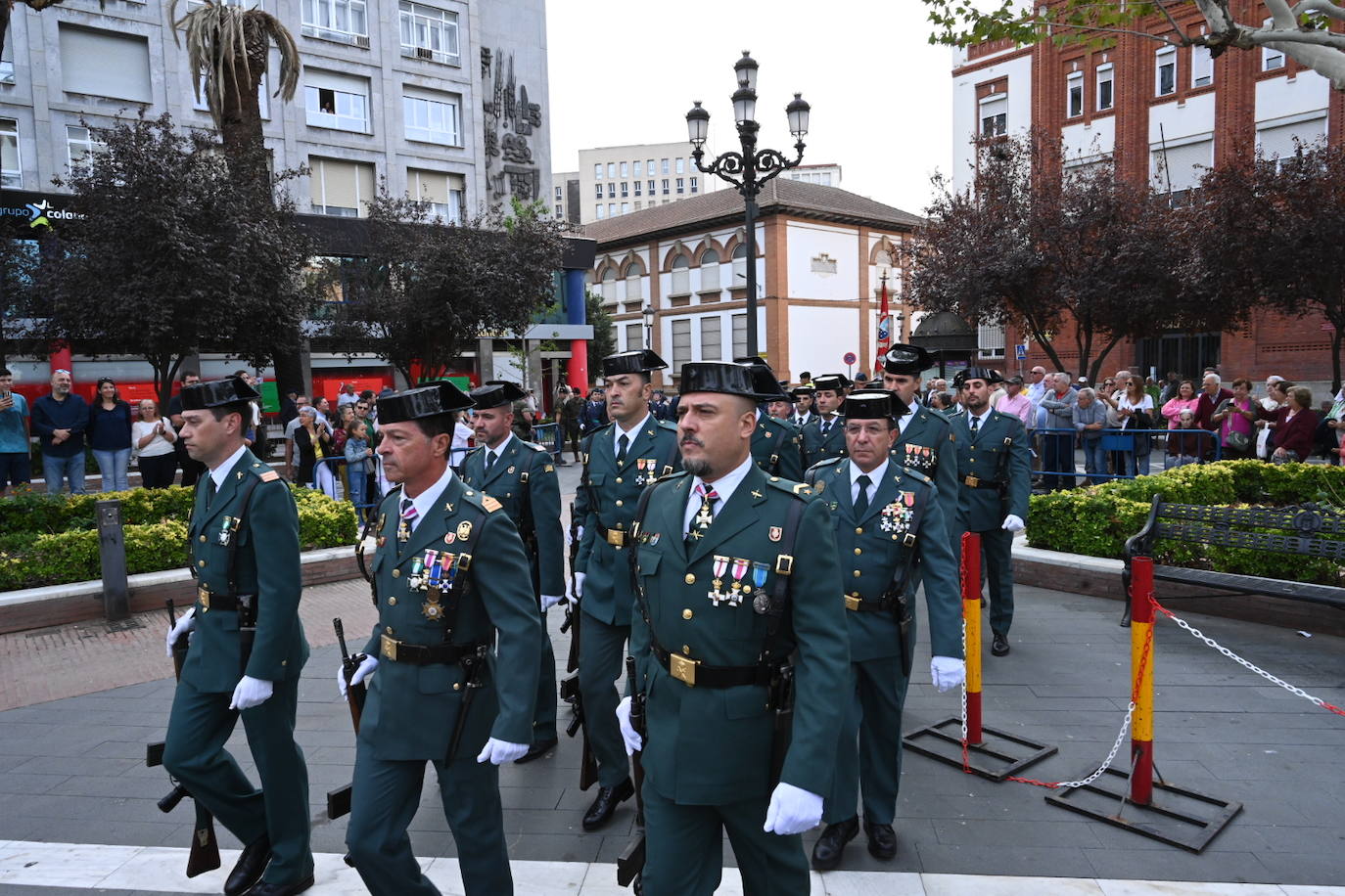 Imágenes del homenaje militar en San Francisco