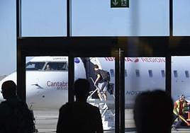 Cerca de dos horas de retraso en el vuelo Badajoz-Barcelona de este lunes
