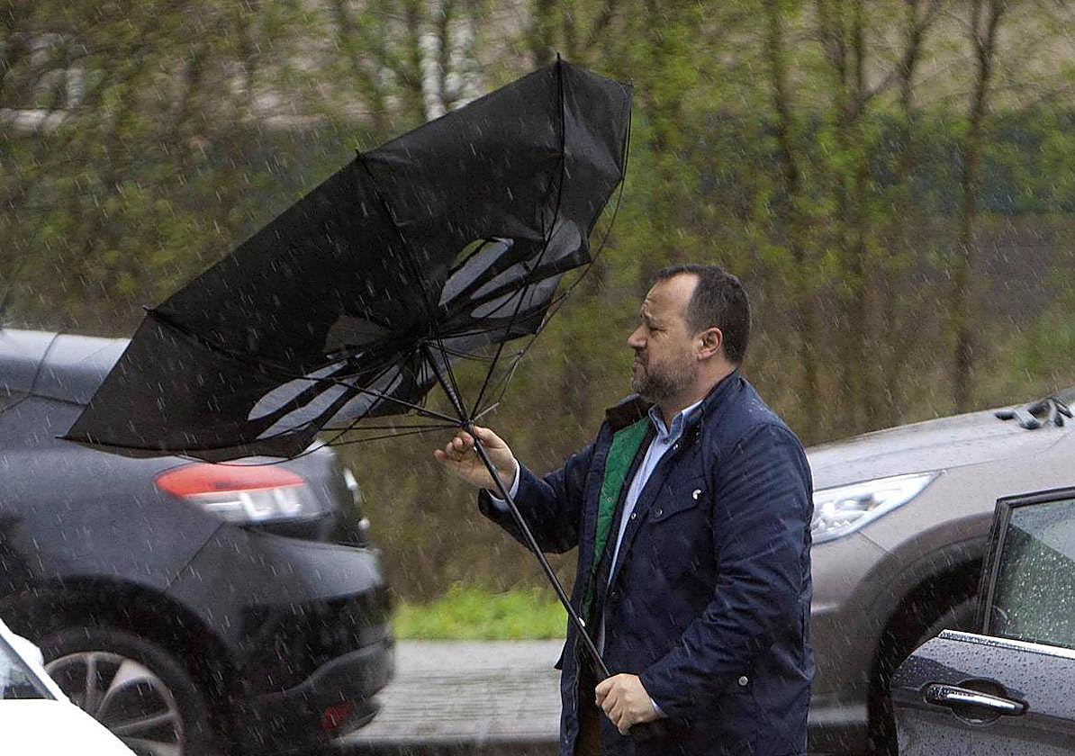 Semana lluviosa en Extremadura, con avisos por precipitaciones y viento este martes
