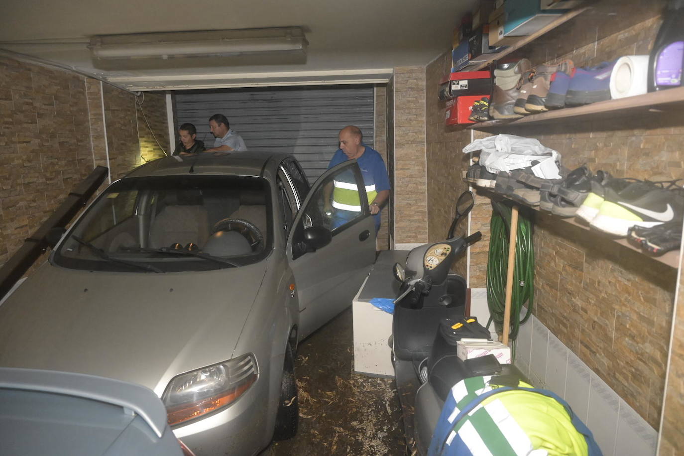 Badajoz: El barrio de Las Moreras sufre los efectos del temporal