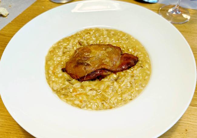 Arroz de pato.