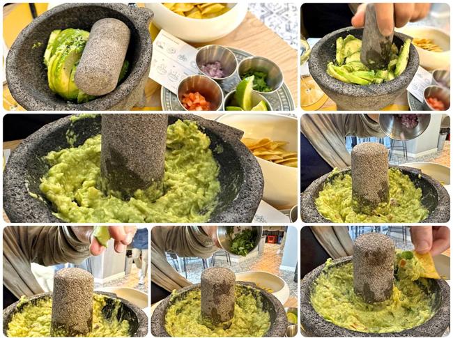 Proceso del guacamole de Maná.