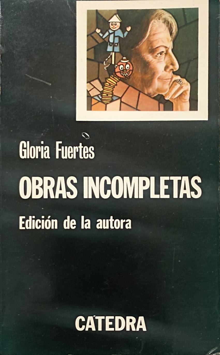 ’Obras incompletas’ de Gloria Fuertes editado en 1978.