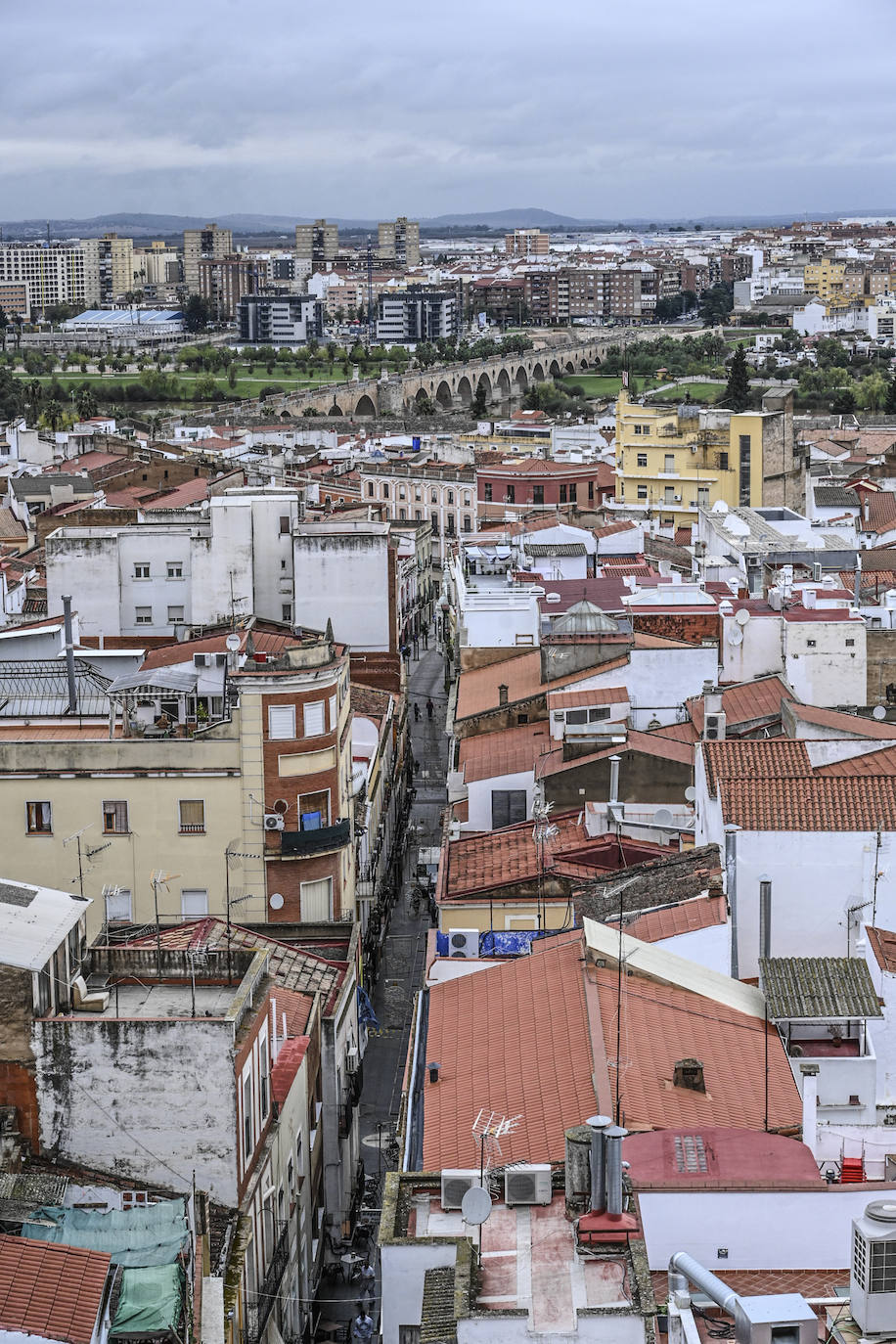 Así se ve Badajoz desde la torre de la catedral (II)