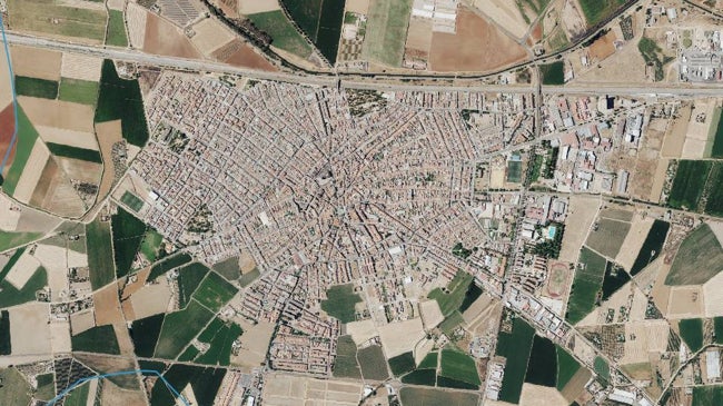 Imagen después - Así han cambiado las principales ciudades de Extremadura vistas desde el aire