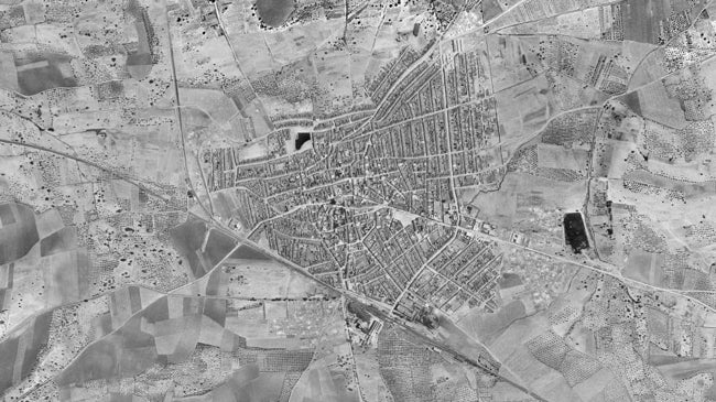 Imagen antes - Así han cambiado las principales ciudades de Extremadura vistas desde el aire