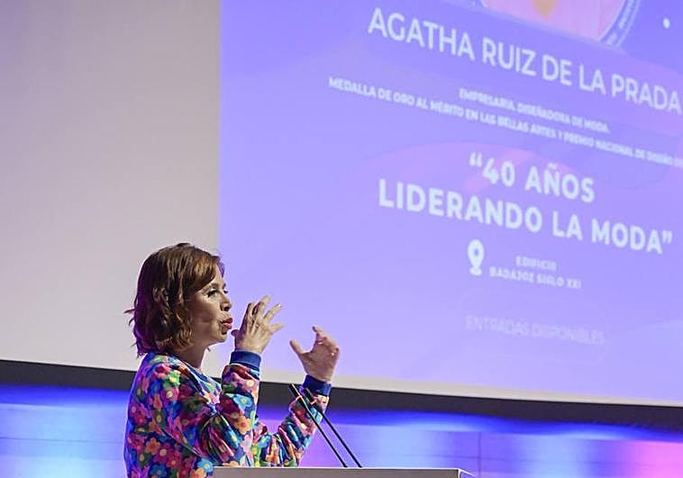Ágata Ruiz de la Prada «Trabajar es lo más divertido que te puede