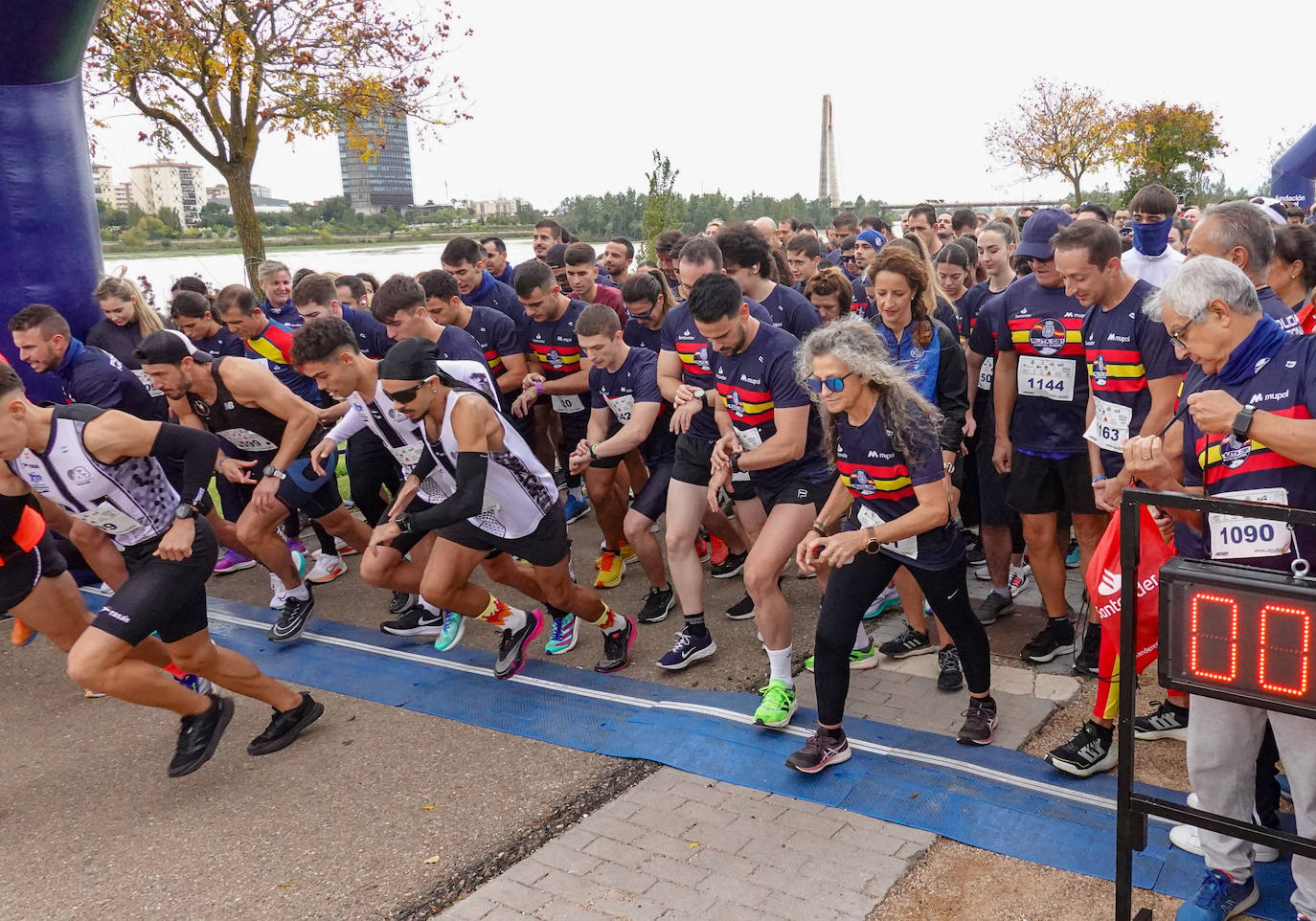 Los zombis toman Badajoz por Halloween