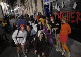 Noche de Halloween en el Casco Antiguo de Badajoz