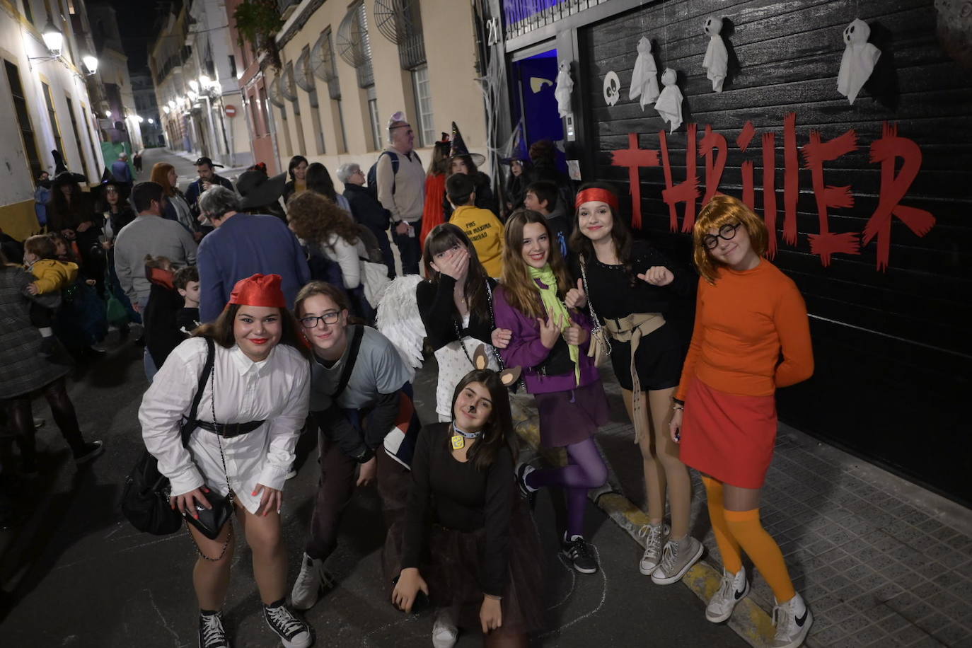 Noche de Halloween en el Casco Antiguo de Badajoz