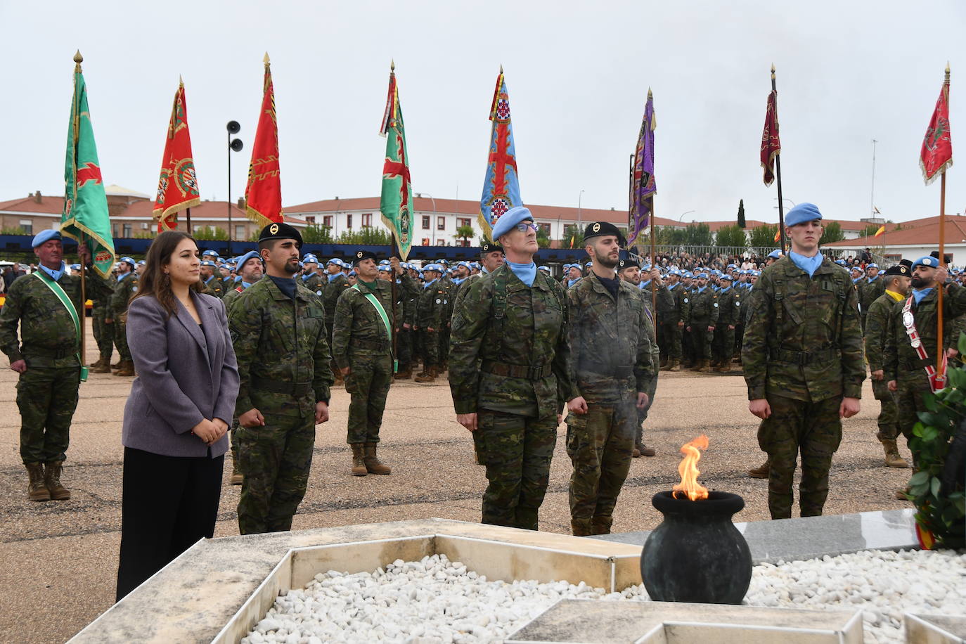 La Brigada Extremadura se despide antes de viajar a Líbano