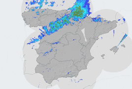 La borrasca Ciarán ya deja rachas de 86 km/h y más de 40 litros en Extremadura
