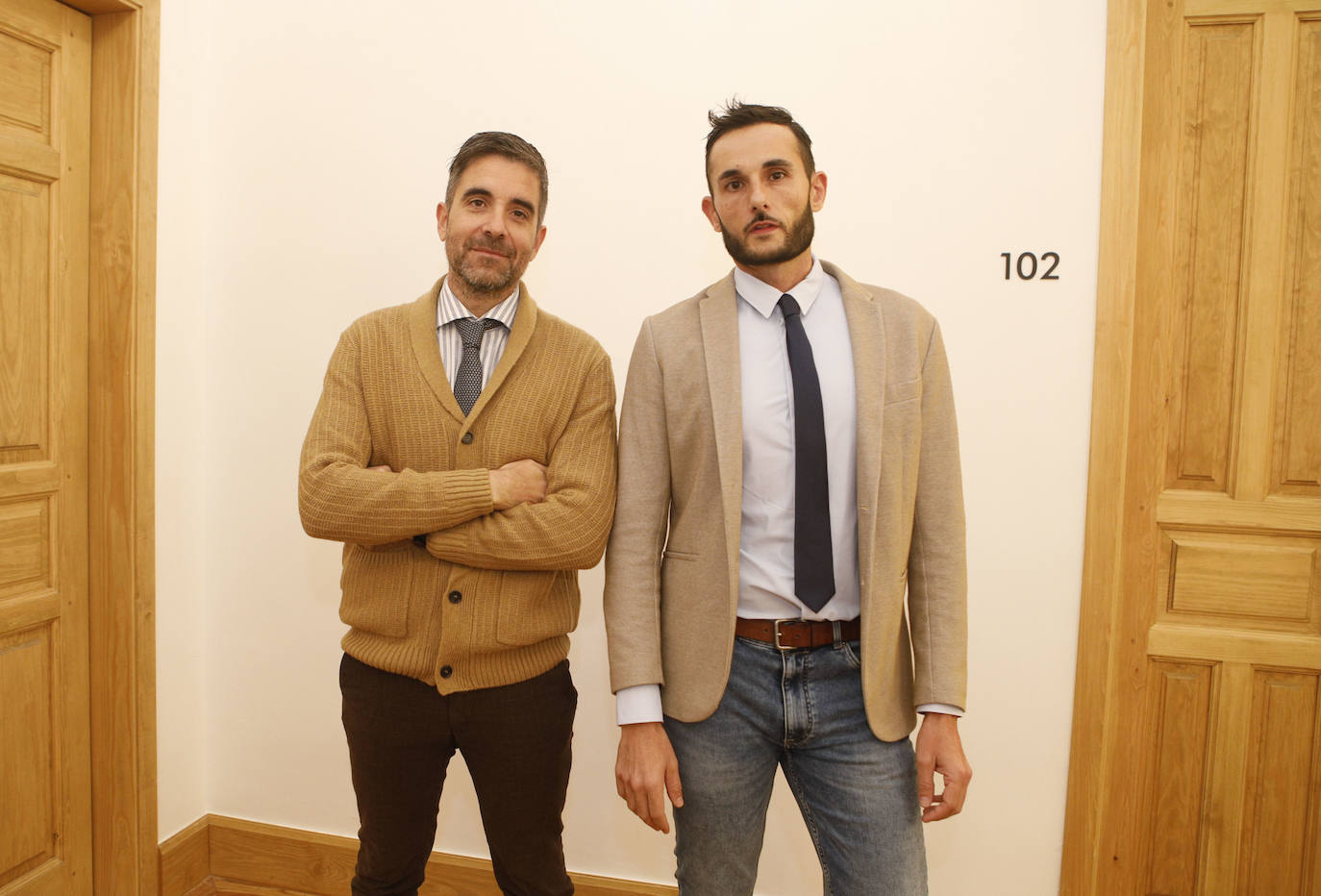 Lorenzo Mariano Juárez y David Conde presentaron en 'Pandehuerta' su obra 'Las recetas del hambre. La comida de los años de posguerra'.