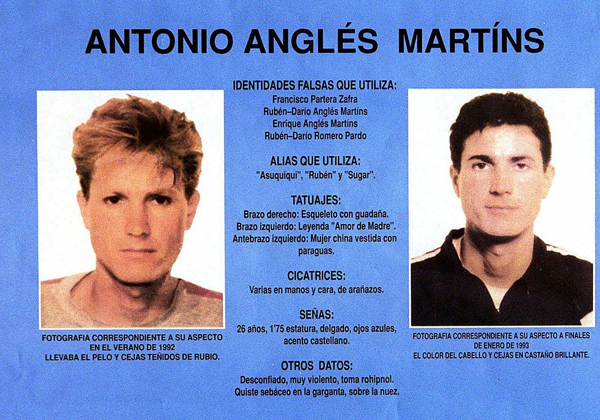 Imagen principal - El monstruo Antonio Anglés huyó por Extremadura