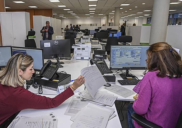 La nueva oficina Judicial en los nuevos juzgados.