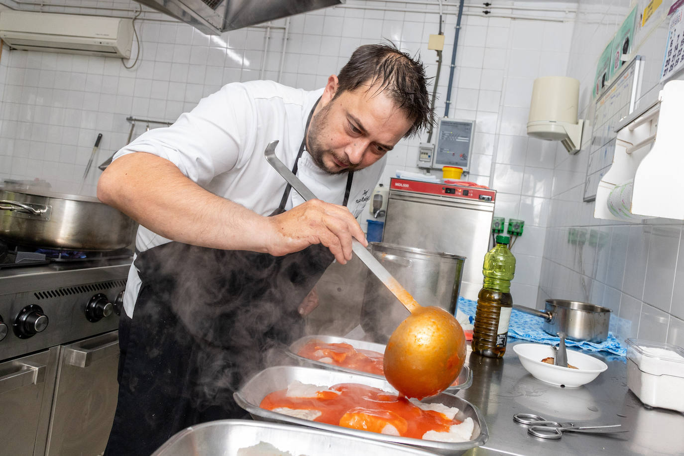 Cocina platos coloridos para estimular visualmente a los pequeños.