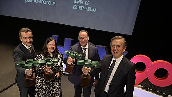 Gala de la entrega de premios Extremeños de HOY