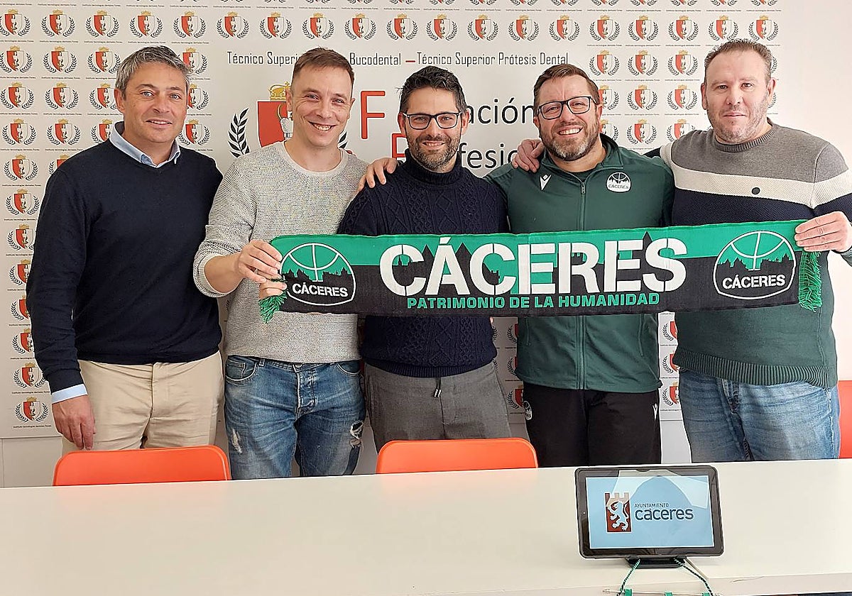 Rueda de prensa previa al partido de este viernes en el Multiusos.