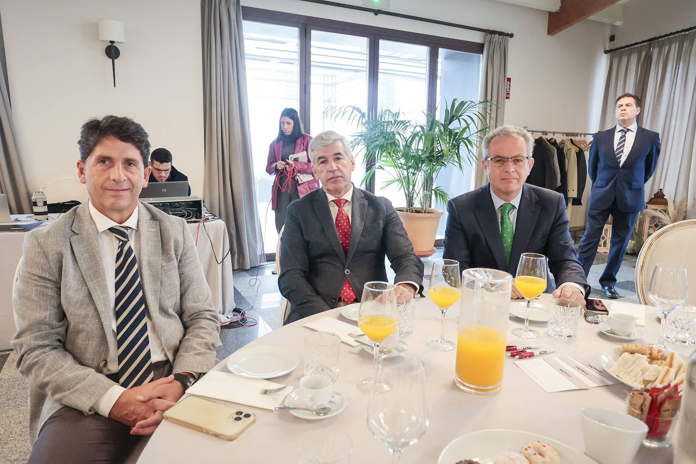Fernando Yaybek, Juan José López y Francisco Javier Rubio