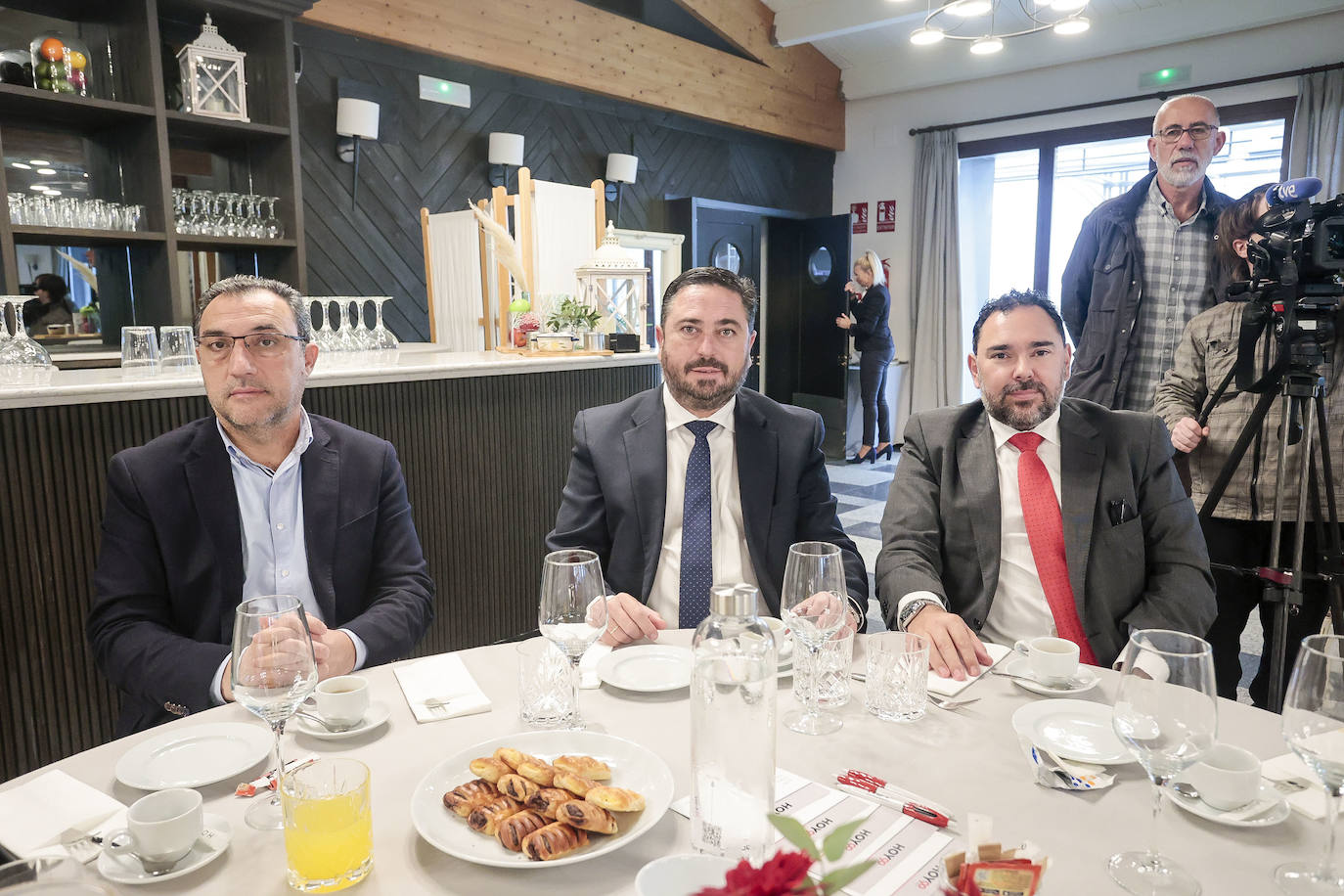 Jesús Solano, Lorenzo Ballesteros y Alfonso Serrano