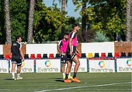Entrenamiento del conjunto rojinegro esta semana.