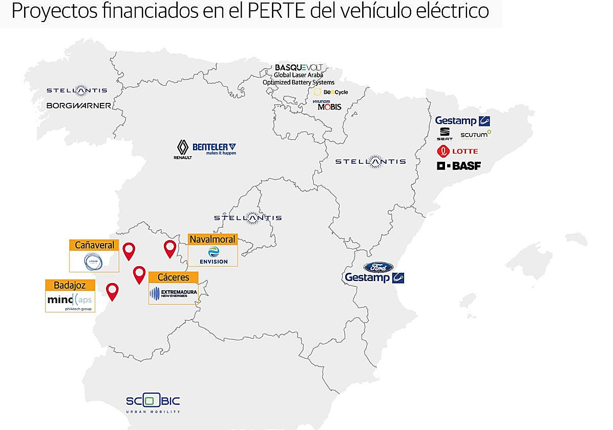 Extremadura planea desarrollar en su territorio toda la cadena de valor del litio