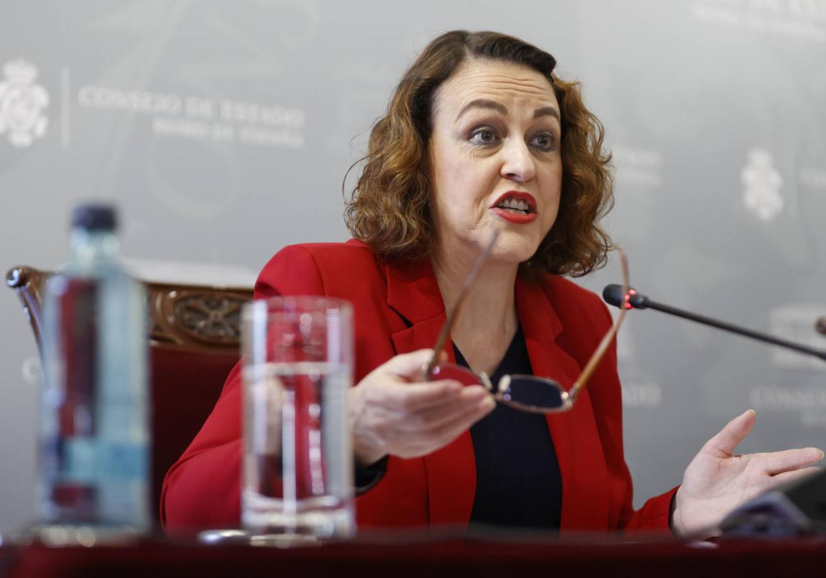 Magdalena Valerio, ahora presidenta del Consejo de Estado, en una foto de archivo.