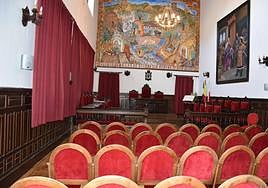 Salón de plenos del Ayuntamiento