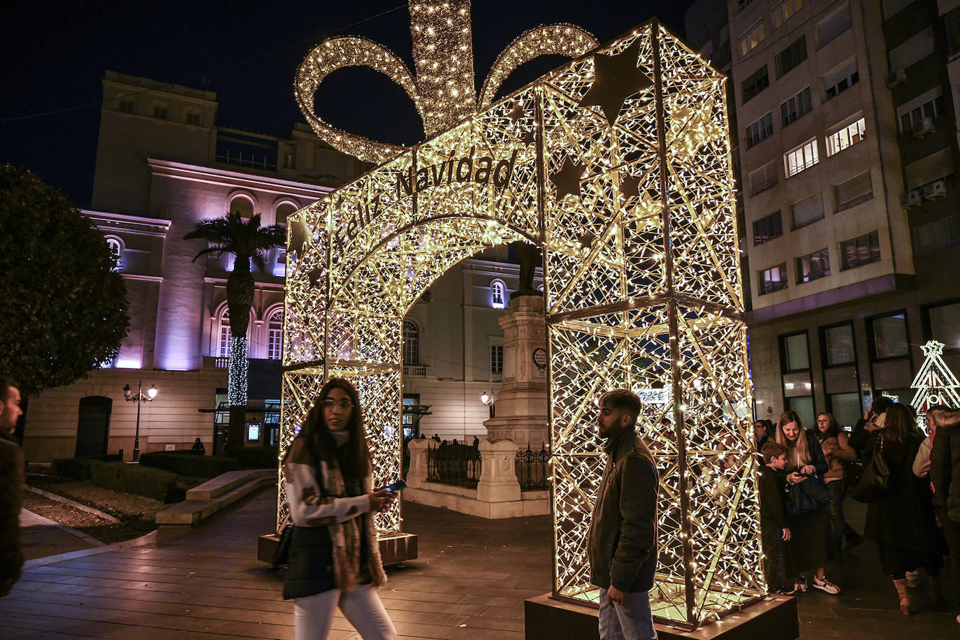 Luces de Navidad en Badajoz