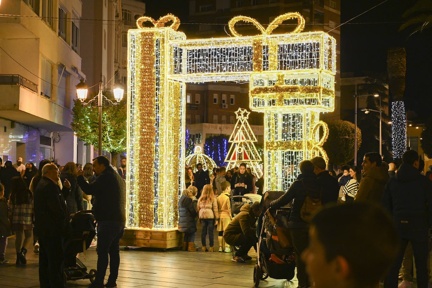 Luces de Navidad en Badajoz