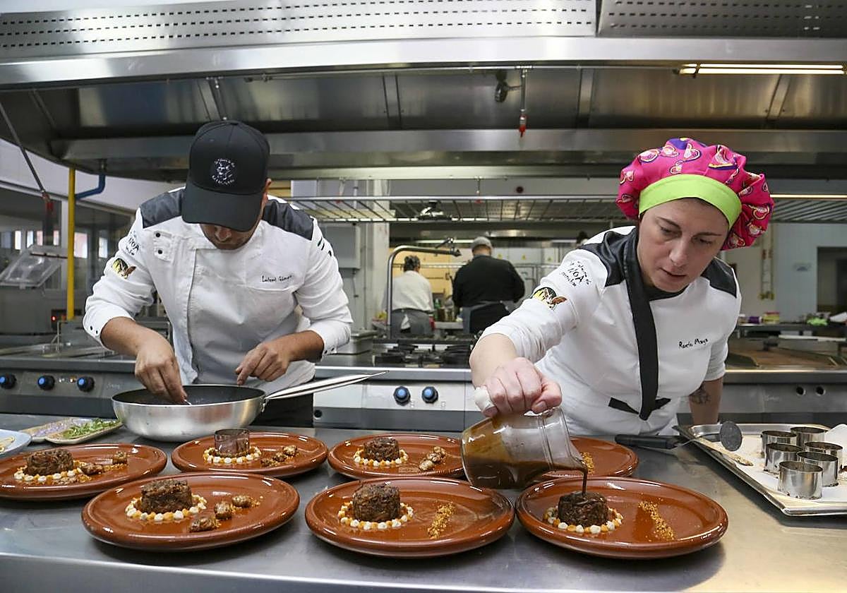 Así salió de los fogones el premio Espiga de Cordero