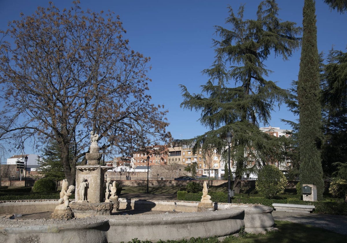 Parque de la Legión, que se arreglará con estos fondos. 