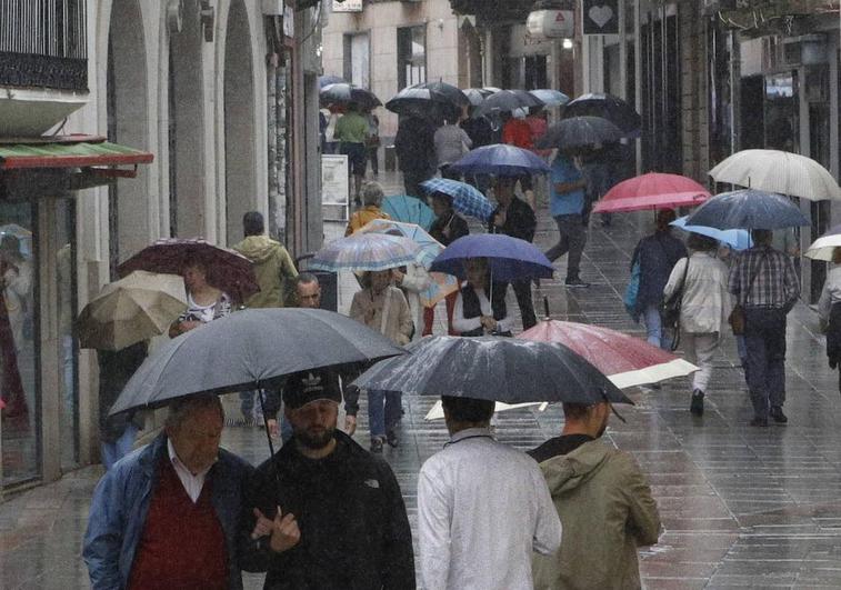 Siguen las lluvias en Extremadura y el jueves se activa el aviso en el norte de la región