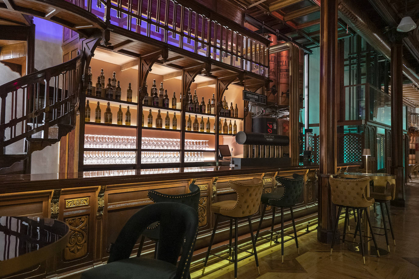 Así luce por dentro el edificio de las Tres Campanas